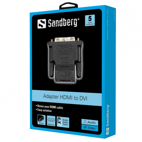 Sandberg - Adapter - DVI-D male to HDMI female - 1