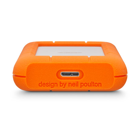 LaCie Rugged Mini - Hard drive - 1 TB - external (portable) - USB 3.0 - 5400 rpm - 6