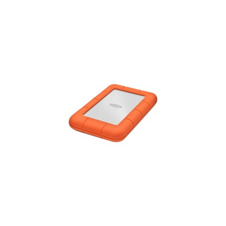 LaCie Rugged Mini - Hard drive - 1 TB - external (portable) - USB 3.0 - 5400 rpm - 7