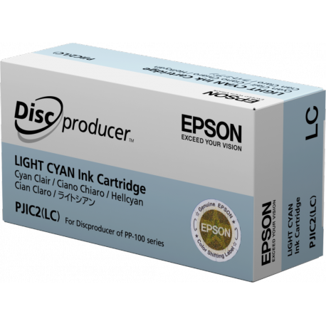 Epson - 31.5 ml - light cyan - original - ink cartridge - for Discproducer PP-100, PP-50 - 2