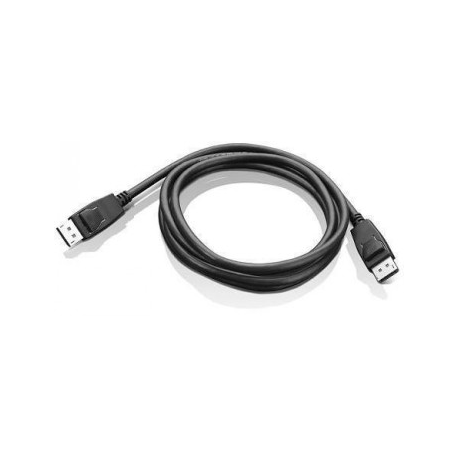 Lenovo - DisplayPort cable - DisplayPort (M) to DisplayPort (M) - 1.8 m - for ThinkCentre M70q Gen 2; M75s Gen 2; M80t Gen 3; M90q Gen 3; V50t Gen 2-13 - 1