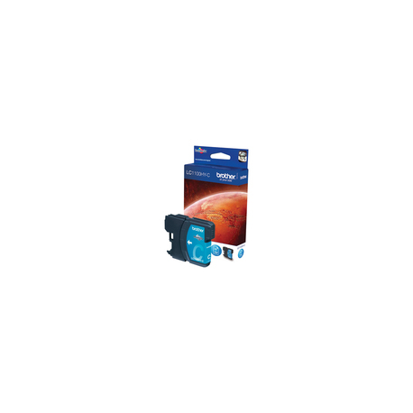Brother LC1100HYC - High Yield - cyan - original - ink cartridge - for Brother DCP-6690CW, MFC-5890CN, MFC-5895CW, MFC-6490CW, MFC-6890CDW; Justio MFC-5890CN - 1