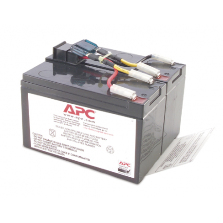 APC Replacement Battery Cartridge #48 - UPS battery - 1 x battery - Lead Acid - for P / N: SMT750, SMT750C, SMT750I, SMT750IC, SMT750TW, SMT750US, SUA750ICH-45, SUA750-TW - 1
