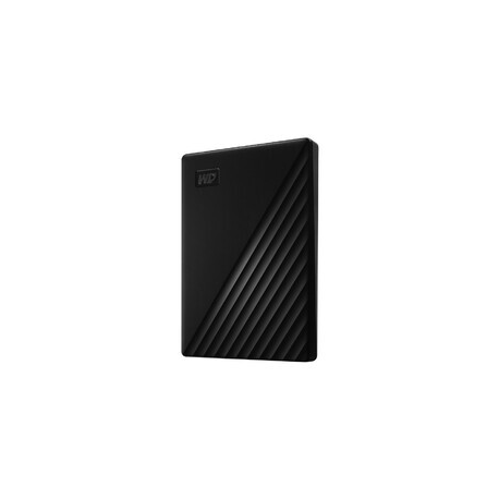 WD My Passport WDBPKJ0040BBK - Hard drive - encrypted - 4 TB - external (portable) - USB 3.2 Gen 1 - 256-bit AES - black - 1