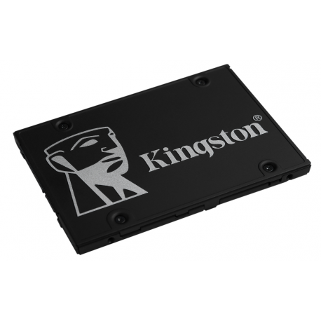 Kingston KC600 - SSD - encrypted - 1 TB - internal - 2.5" - SATA 6Gb / s - 256-bit AES - Self-Encrypting Drive (SED), TCG Opal Encryption - 2