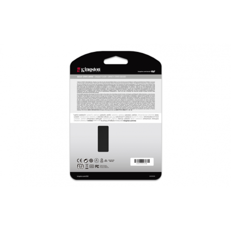 Kingston KC600 - SSD - encrypted - 1 TB - internal - 2.5" - SATA 6Gb / s - 256-bit AES - Self-Encrypting Drive (SED), TCG Opal Encryption - 4