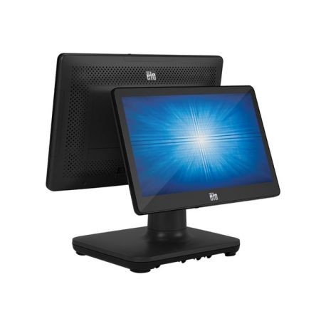 EloPOS System i5 - All-in-one - 1 x Core i5 8500T / 2.1 GHz - vPro - RAM 8 GB - SSD 128 GB - UHD Graphics 630 - GigE - WLAN: 802.11a / b / g / n / ac, Bluetooth 5.0 - no OS - monitor: LED 15.6" 1366 x 768 (HD) touchscreen - 3