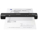 Epson WorkForce ES-60W - Sheetfed scanner - Contact Image Sensor (CIS) - A4 - 600 dpi x 600 dpi - up to 300 scans per day - USB 2.0, Wi-Fi(n)