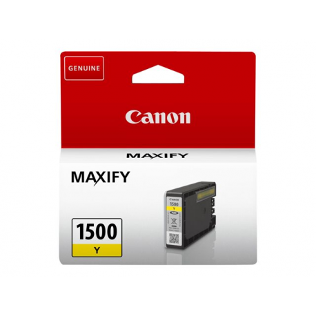 Canon PGI-1500 Y - 4.5 ml - yellow - original - ink tank - for MAXIFY MB2050, MB2150, MB2155, MB2350, MB2750, MB2755 - 0