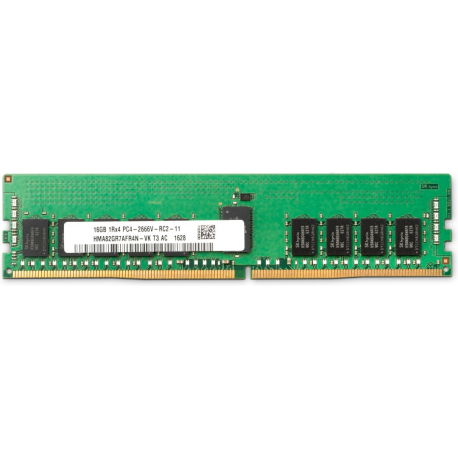 HP - DDR4 - module - 16 GB - DIMM 288-pin - 2666 MHz / PC4-21300 - 1.2 V - unbuffered - non-ECC - for Workstation Z2 G4 (non-ECC), Z4 G4 (non-ECC) - 0