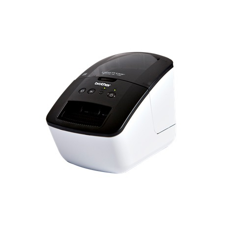 Brother QL-700 - Label printer - direct thermal - Roll (6.2 cm) - 300 x 600 dpi - up to 150 mm / sec - USB - cutter - 0