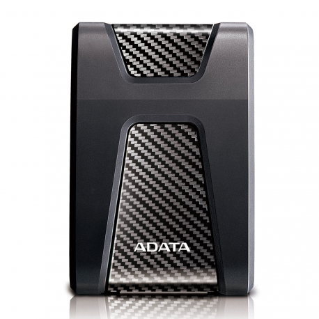 ADATA DashDrive Durable HD650 - Hard drive - 1 TB - external (portable) - 2.5" - USB 3.1 - black - 8