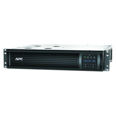 APC Smart-UPS 1500VA LCD RM - UPS (rack-mountable) - AC 220 / 230 / 240 V - 1000 Watt - 1500 VA - RS-232, USB - output connectors: 4 - 2U - black - with APC SmartConnect - for P / N: AR106V, AR106VI, AR112SH6, AR3006, AR3006SP, AR3103, AR3103SP, AR3106, AR3106SP - 9