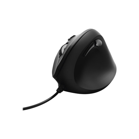 Hama Vertical Ergonomic - Vertical mouse - ergonomic - right-handed - optical - 6 buttons - wired - USB - black - 0