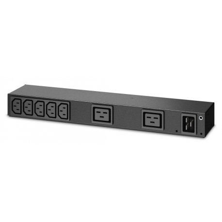 APC Basic Rack PDU AP6120A - Power distribution unit (rack-mountable) - AC 100-240 V - input: IEC 60320 C20 - output connectors: 9 (IEC 60320 C13, IEC 60320 C19) - for P / N: SMTL1000RMI2UC, SMX1000C, SMX1500RM2UC, SMX1500RM2UCNC, SMX750C, SMX750CNC - 3