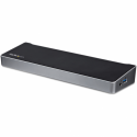 StarTech.com 4K USB-C Dock - Triple Monitor - Mac & Windows - 60W USB PD (DK30CH2DPPDU) - Docking station - USB-C - HDMI, 2 x DP - GigE - 60 Watt