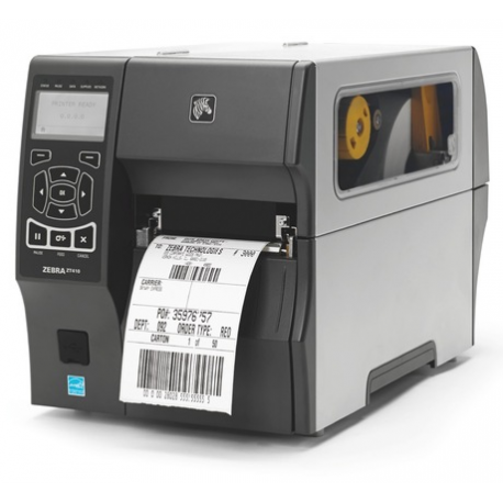 Zebra ZT400 Series ZT421 - Label printer - direct thermal / thermal transfer - Roll (17.8 cm) - 203 dpi - up to 305 mm / sec - USB 2.0, LAN, serial, USB host, Bluetooth 4.1 - 0