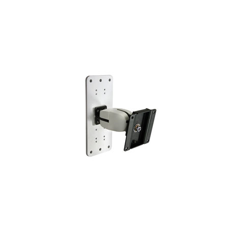Ergotron 100 Series - Mounting kit (double pivot) - for flat panel - grey, black - screen size: up to 32" - 3