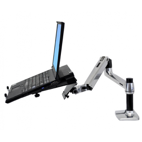 Ergotron - Notebook arm mount tray - black - for P / N: 45-353-026 - 2
