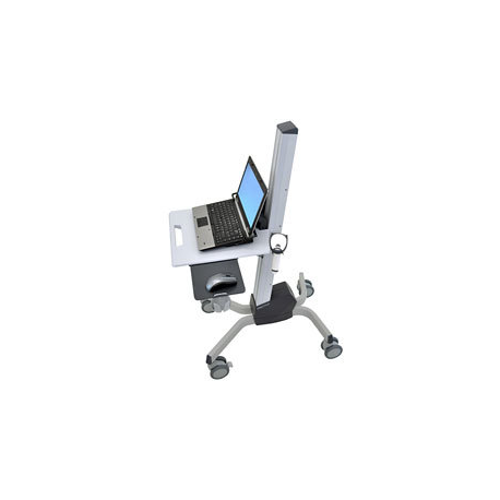 Ergotron Neo-Flex - Cart - for notebook  /  mouse  /  barcode scanner - aluminium, steel, high-grade plastic - two-tone grey - screen size: 12"-17.3" - 2