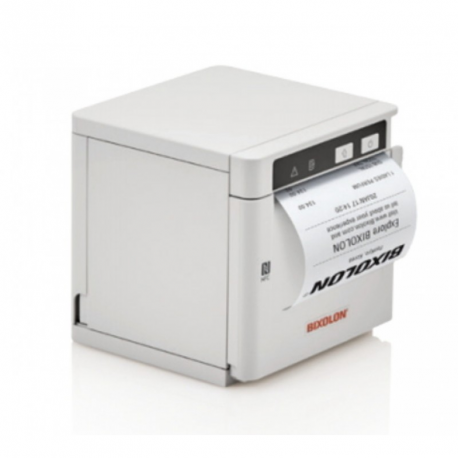 BIXOLON SRP-Q300 - Receipt printer - direct thermal - Roll (8 cm) - 180 dpi - up to 220 mm / sec - USB 2.0, LAN - cutter - black - 3
