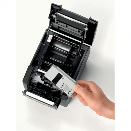 Citizen CT-S801II - Receipt printer - direct thermal - Roll (8.25 cm) - 203 dpi - up to 300 mm / sec - cutter - black - 3