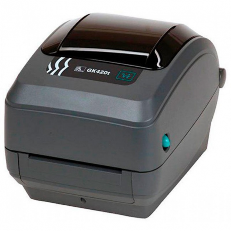 Zebra GK Series GK420d - Label printer - direct thermal - Roll (10.8cm) - 203 dpi - up to 127 mm / sec - USB, LAN - 2