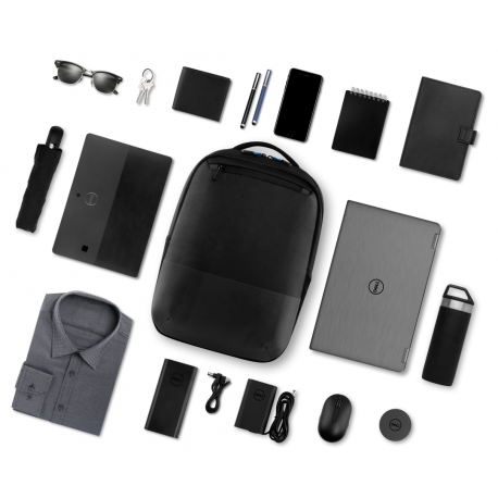 Dell Pro Slim Backpack 15 - Notebook carrying backpack - 15" - black with silkscreen - for Chromebook 3110, 3110 2-in-1; Latitude 54XX, 55XX; Precision 75XX; Vostro 15 35XX, 15 7510 - 9