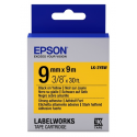 Epson LabelWorks LK-3WRN - Red on white - Roll (0.9 cm x 9 m) 1 cassette(s) label tape - for LabelWorks LW-1000, 300, 400, 600, 700, 900, K400, Z5000, Z5010, Z700, Z710, Z900