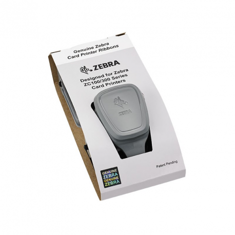 Zebra - Colour (cyan, magenta, yellow, resin black, clear overcoat) - print ribbon (color, half-panel) - for Zebra ZC100, ZC300 - 1