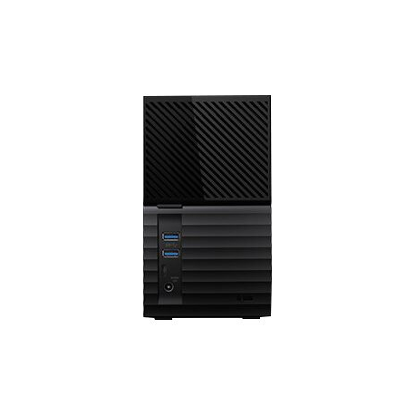 WD My Book Duo WDBFBE0280JBK - Hard drive array - 28 TB - 2 bays - HDD 14 TB x 2 - USB 3.1 Gen 1 (external) - 4