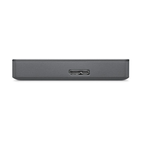 Seagate Basic STJL1000400 - Hard drive - 1 TB - external (portable) - USB 3.0 - grey - 3