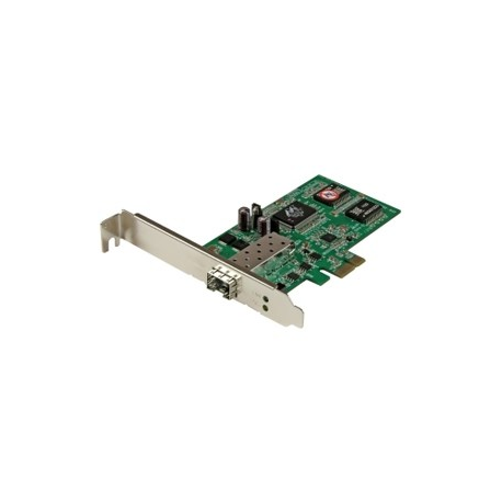 StarTech.com PCI Express Gigabit Ethernet Fiber Network Card w /  Open SFP - PCIe GbE SFP Network Card Adapter NIC - Fiber Optic SFP Adapter (PEX1000SFP2) - Network adapter - PCIe low profile - GigE - 1000Base-LX, 1000Base-SX - for P / N: GLCLHSMDSTTA, GLCSXMMDST, GLCSXMMDSTT, GLCTEST, MASFP1GBTXST, SFP1GELXST - 0
