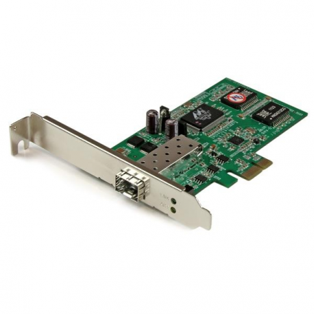 StarTech.com PCI Express Gigabit Ethernet Fiber Network Card w /  Open SFP - PCIe GbE SFP Network Card Adapter NIC - Fiber Optic SFP Adapter (PEX1000SFP2) - Network adapter - PCIe low profile - GigE - 1000Base-LX, 1000Base-SX - for P / N: GLCLHSMDSTTA, GLCSXMMDST, GLCSXMMDSTT, GLCTEST, MASFP1GBTXST, SFP1GELXST - 1