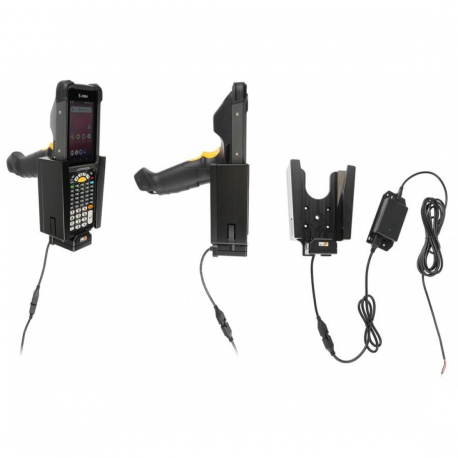 Brodit - Data collection terminal charging cradle - with easy-switching system - DC 12 - 24 V - black - 0