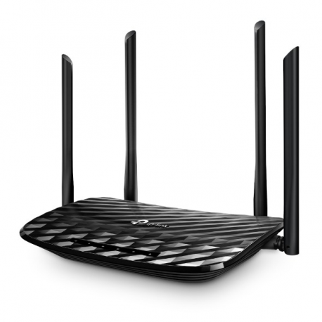 TP-Link Archer A6 - Wireless router - 4-port switch - GigE - 802.11a / b / g / n / ac - Dual Band - 4