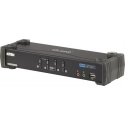 ATEN CubiQ CS1784A - KVM  /  audio  /  USB switch - 4 x KVM  /  audio - 1 local user - desktop
