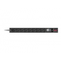 APC Switched Rack PDU - Power distribution strip - AC 120 V - Ethernet 10 / 100 - input: NEMA L5-20 - output connectors: 8 (NEMA 5-20) - 1U - 19" - black - for P / N: AR3100, SU5000R5T-TF3, SU5000R5T-TF3-TU, SU5000R5XLT-TF3, SU5000R5XLT-TF3-TU