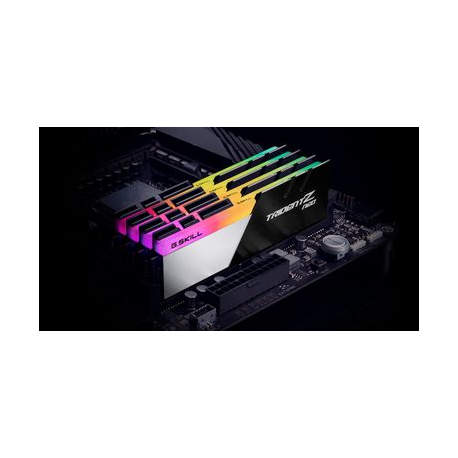 G.Skill TridentZ Neo Series - DDR4 - kit - 16 GB: 2 x 8 GB - DIMM 288-pin - 3600 MHz  /  PC4-28800 - CL16 - 1.35 V - unbuffered - non-ECC - brushed black, brushed aluminium black, powder coated silver - 2