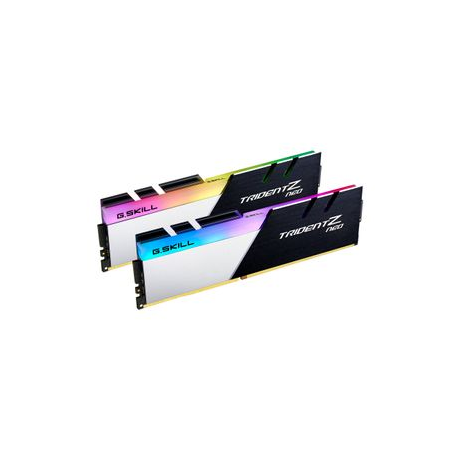 G.Skill TridentZ Neo Series - DDR4 - kit - 16 GB: 2 x 8 GB - DIMM 288-pin - 3600 MHz  /  PC4-28800 - CL16 - 1.35 V - unbuffered - non-ECC - brushed black, brushed aluminium black, powder coated silver - 4