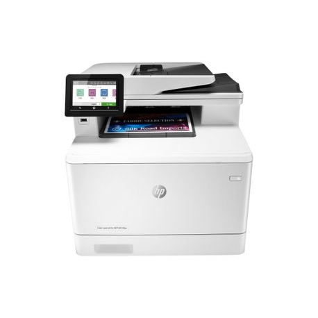 HP Color LaserJet Pro MFP M479fdw - Multifunction printer - colour - laser - Legal (216 x 356 mm) (original) - A4 / Legal (media) - up to 27 ppm (copying) - up to 27 ppm (printing) - 300 sheets - 33.6 Kbps - USB 2.0, LAN, Wi-Fi(n), USB host - 7
