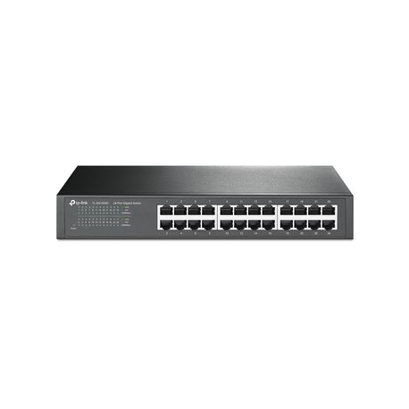 TP-LINK TL-SG1024D - Switch - 24 x 10 / 100 / 1000 - desktop, rack-mountable - 3