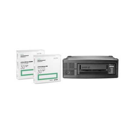 HPE StoreEver LTO-8 Ultrium 30750 - Tape drive - LTO Ultrium (12 TB  /  30 TB) - Ultrium 8 - SAS-2 - external - encryption - 2