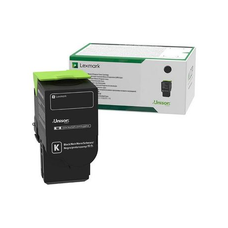 Lexmark - Black - original - toner cartridge LCCP, LRP - for Lexmark C2325dw, C2425dw, C2535dw, MC2325adw, MC2425adw, MC2535adwe, MC2640adwe - 0