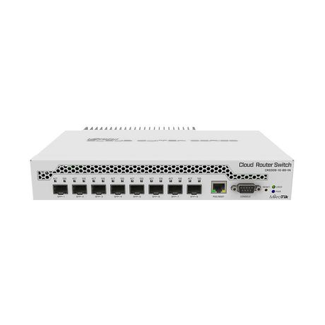 MikroTik Cloud Router Switch CRS309-1G-8S+IN - Switch - Managed - 8 x SFP+ + 1 x 10 / 100 / 1000 (PoE) - rack-mountable - PoE - 6