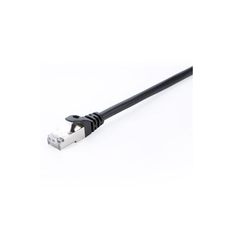 V7 - Network cable - RJ-45 (M) to RJ-45 (M) - 2 m - SFTP, SSTP - CAT 6 - molded, snagless - black - 0