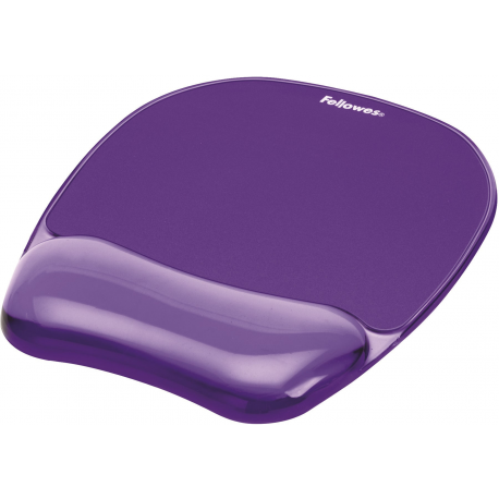 Fellowes Gel Crystal - Mouse pad with wrist pillow - violet - 2