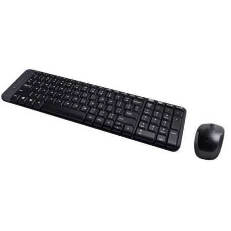Logitech Wireless Combo MK220 - Keyboard and mouse set - wireless - 2.4 GHz - International English - 1