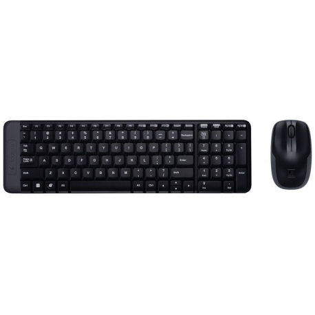 Logitech Wireless Combo MK220 - Keyboard and mouse set - wireless - 2.4 GHz - International English - 4
