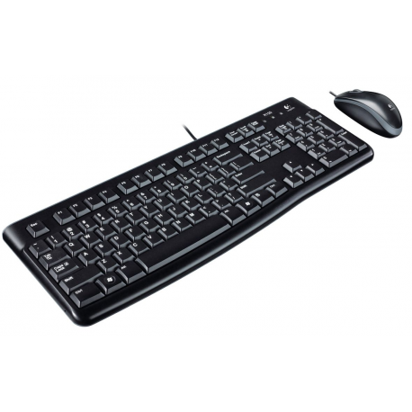Logitech Desktop MK120 - Keyboard and mouse set - USB - Russian - 1
